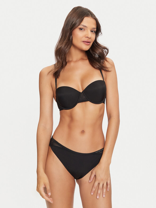 Tommy Hilfiger Tommy Hilfiger Klassischer Damenslip UW0UW05519 Schwarz