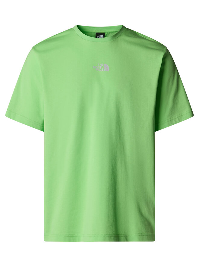 The North Face The North Face Marškinėliai Unisex SS Never Stop NF0A8C3A Žalia Relaxed Fit