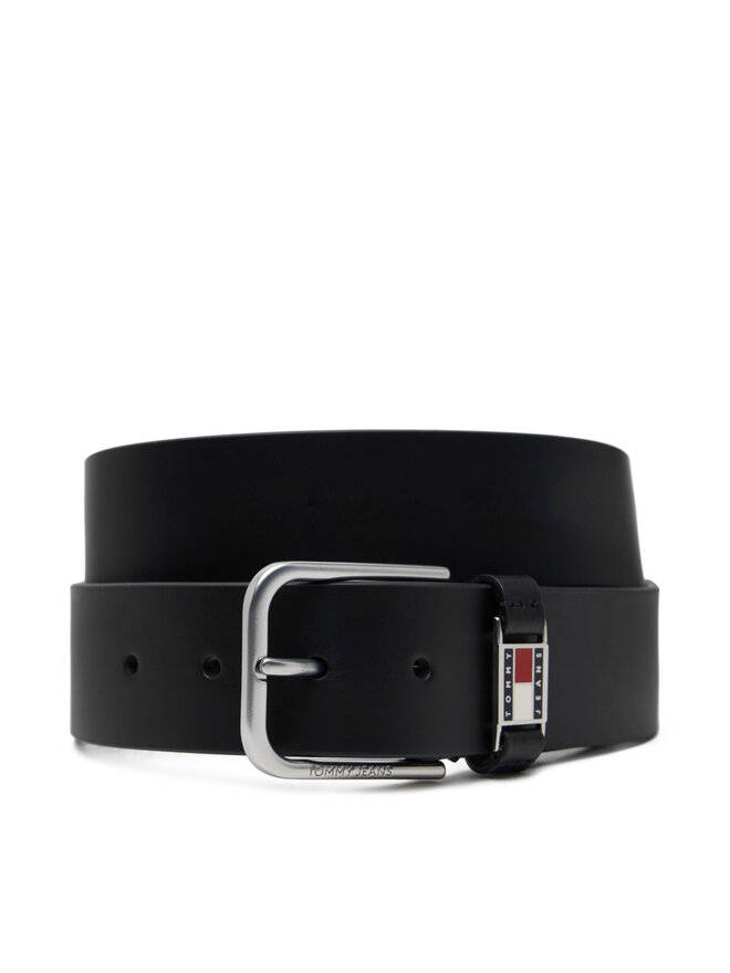 Tommy Jeans Ζώνη Ανδρική Tommy Jeans Tjm Scanton 4.0 AM0AM13361 Μαύρο
