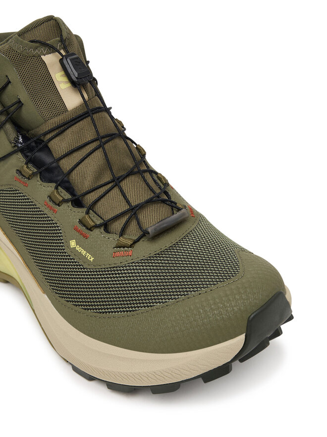 Salomon Trekkingschuhe Salomon Genesis Mid GTX L45409400 Khakifarben