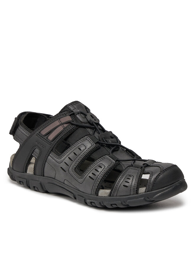 Geox Sandály Geox Uomo Sandal Strada U4524C 000ME C9999 Černá
