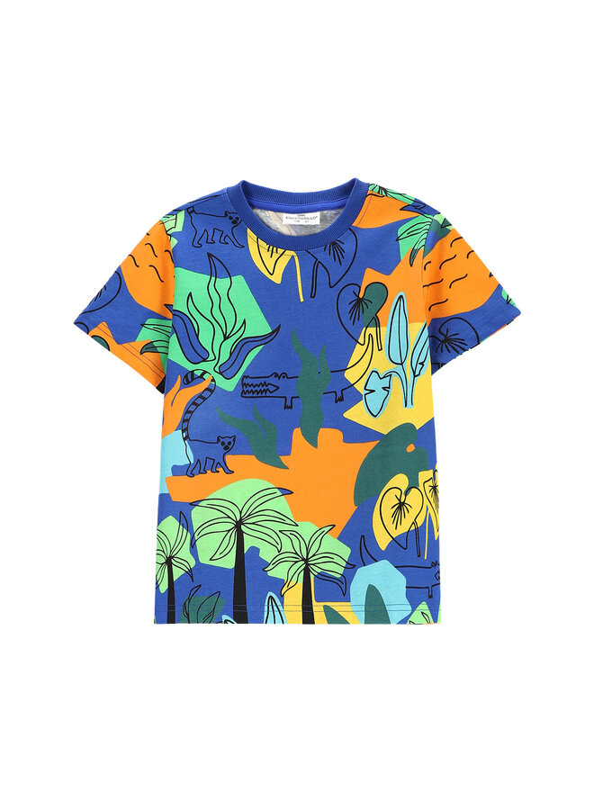 Coccodrillo Coccodrillo T-shirt WC5143206TBK Šarena Regular Fit