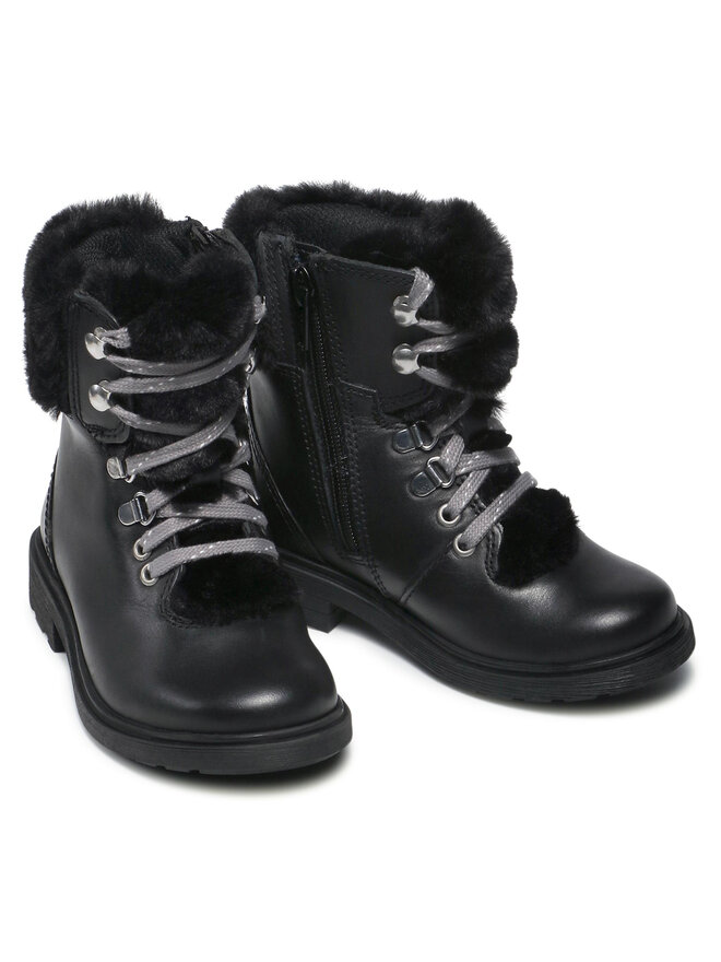 Clarks Bakancs Clarks Astrol Hiker T 261616806 Fekete