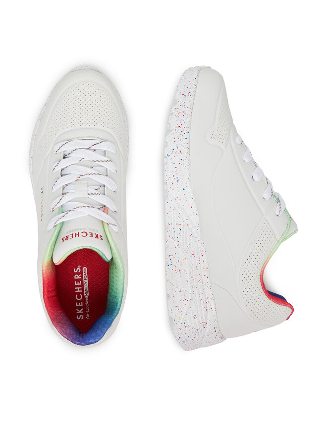 Skechers Αθλητικά Skechers UNO LITE 310456L WMLT Λευκό