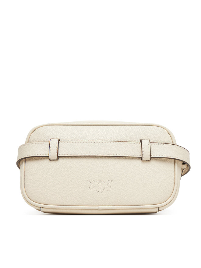 PINKO Ročna torba PINKO Pelle Bottalata AI 25-26 PCPL 105354 A29Q Écru