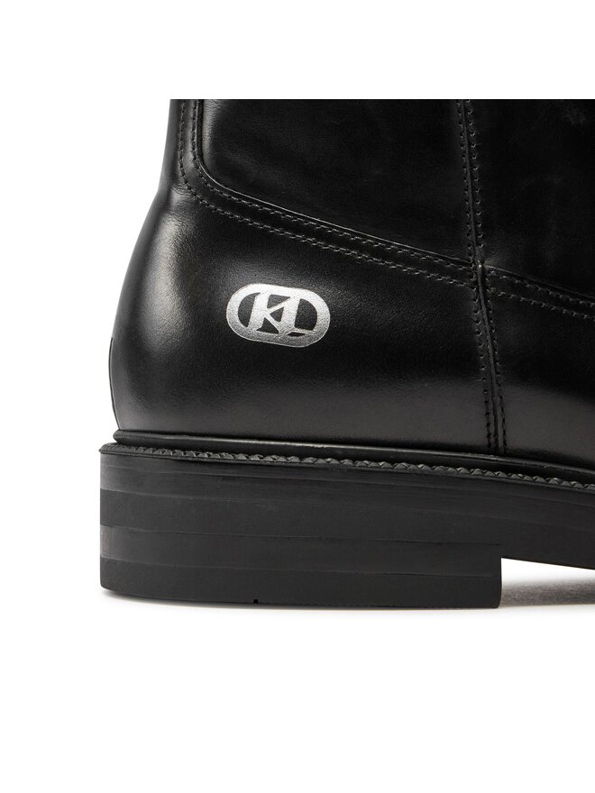 KARL LAGERFELD Kozačky KARL LAGERFELD KL11440 Černá