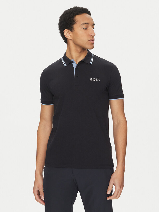 BOSS BOSS Poloshirt Paddy Pro 50469102 Dunkelblau Regular Fit
