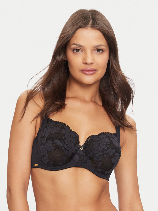 Selmark Selmark Sujetador con aros Federica 61112 Negro