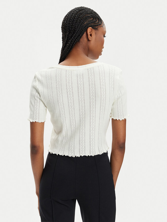 Noisy May Noisy May Camiseta Judy 27027990 Blanco Slim Fit
