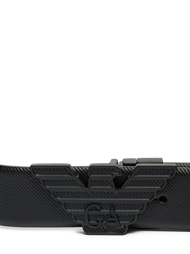 Emporio Armani Cintura da uomo Emporio Armani Y4S642 YQ48K 81386 Nero