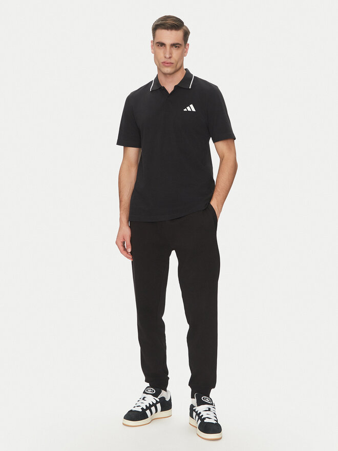 adidas adidas Poloshirt Essentials Small Logo JE9023 Schwarz Regular Fit