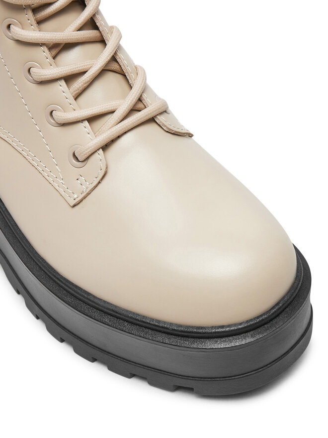 Calvin Klein Jeans Botas Calvin Klein Jeans Flatform YW0YW01535 Beis