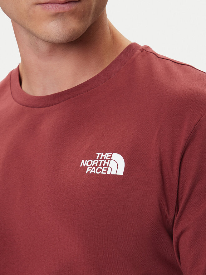 The North Face The North Face Camiseta Redbox NF0A87NP Rojo Regular Fit
