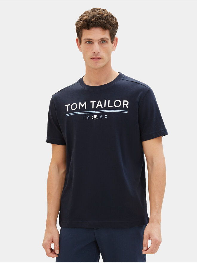 Tom Tailor Tom Tailor Póló 1040988 Sötétkék Regular Fit