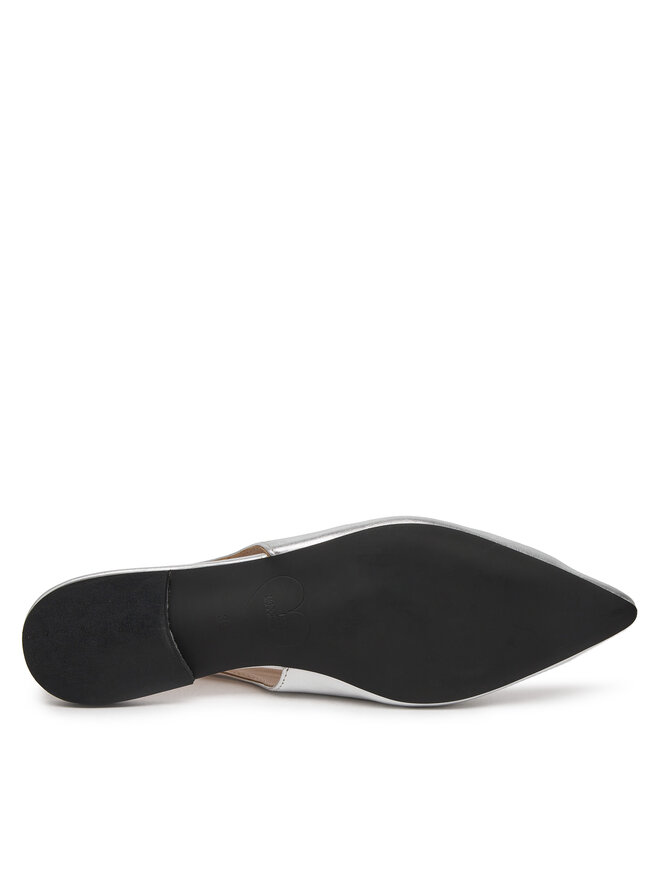LOVE MOSCHINO Ballerinas LOVE MOSCHINO JA11021G1MIF0902 Silberfarben