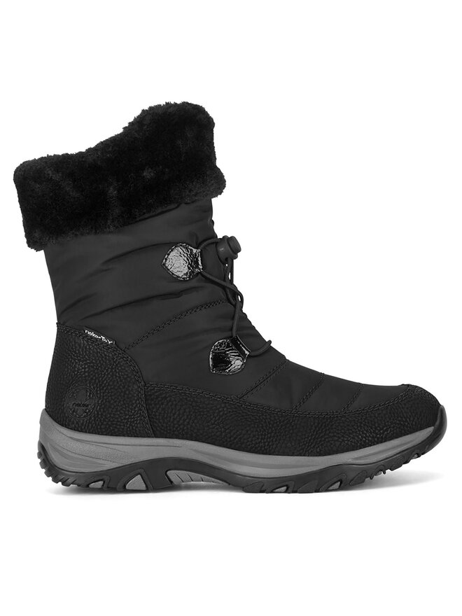 Rieker Śniegowce Rieker M9683-00 Czarny