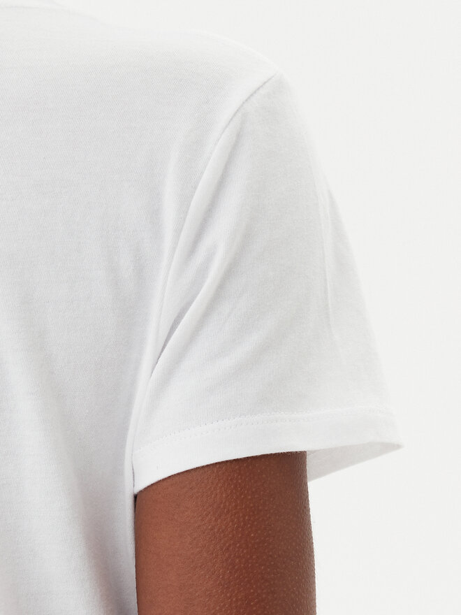 Gap Gap Camiseta 729555-12 Blanco Regular Fit