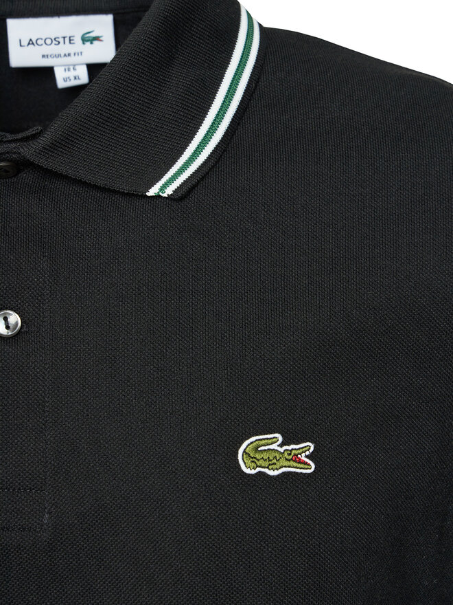 Lacoste Lacoste Поло PH9875 Чорний Regular Fit