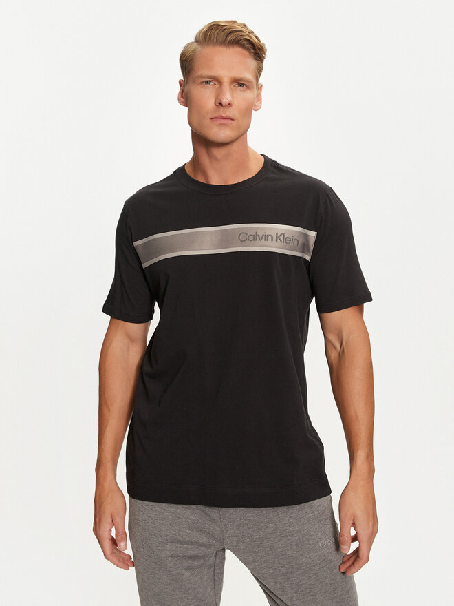 Calvin Klein Performance Calvin Klein Performance Футболка 00GMF4K112 Чорний Regular Fit