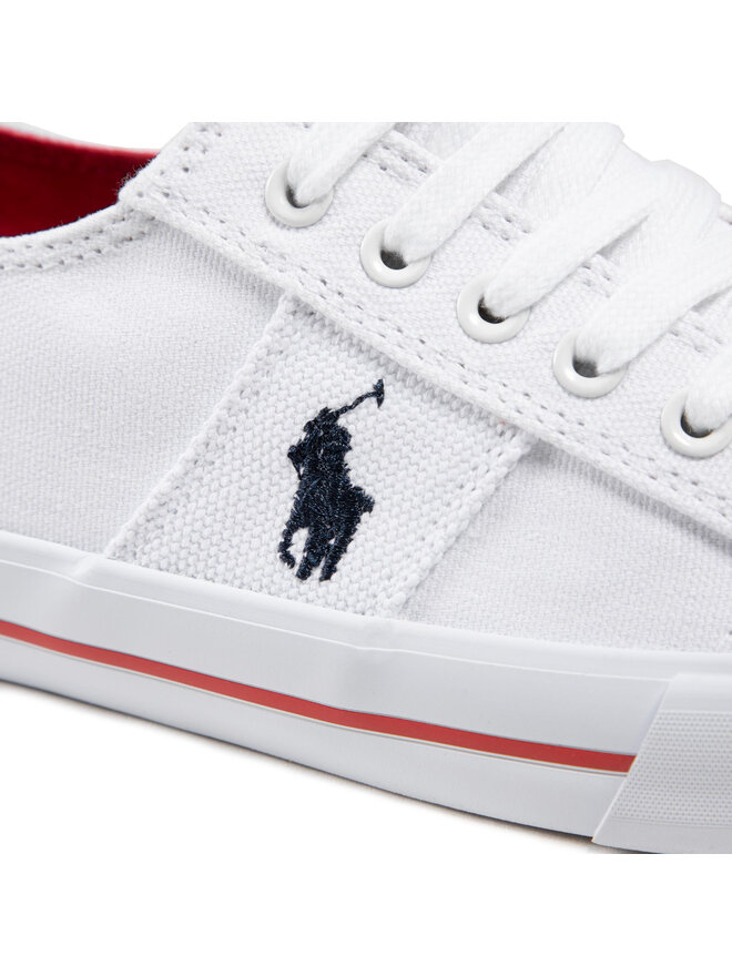 Polo Ralph Lauren Sneakers aus Stoff Polo Ralph Lauren Davy RF102996 Weiß