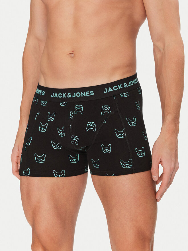 Jack&Jones Jack&Jones Σετ μποξεράκια 3 τμχ Denim Dog 12275817 Έγχρωμο