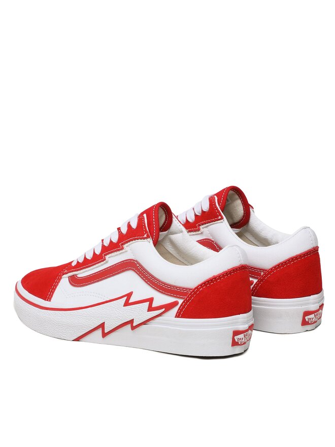 Vans Πάνινα παπούτσια Vans Old Skool Bolt VN0009Q56RT1 Κόκκινο