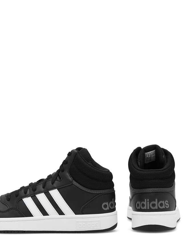 adidas Sneakers adidas HOOPS 3.0 MID GW3020 Negru