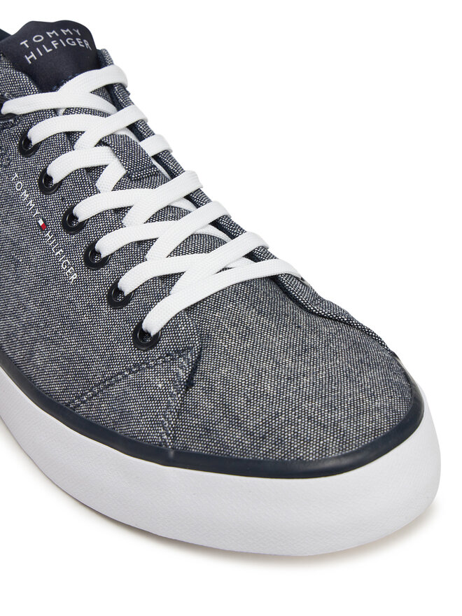 Tommy Hilfiger Zapatillas de tenis Tommy Hilfiger Th Hi Vulc Low Core Chambray FM0FM05389 Azul