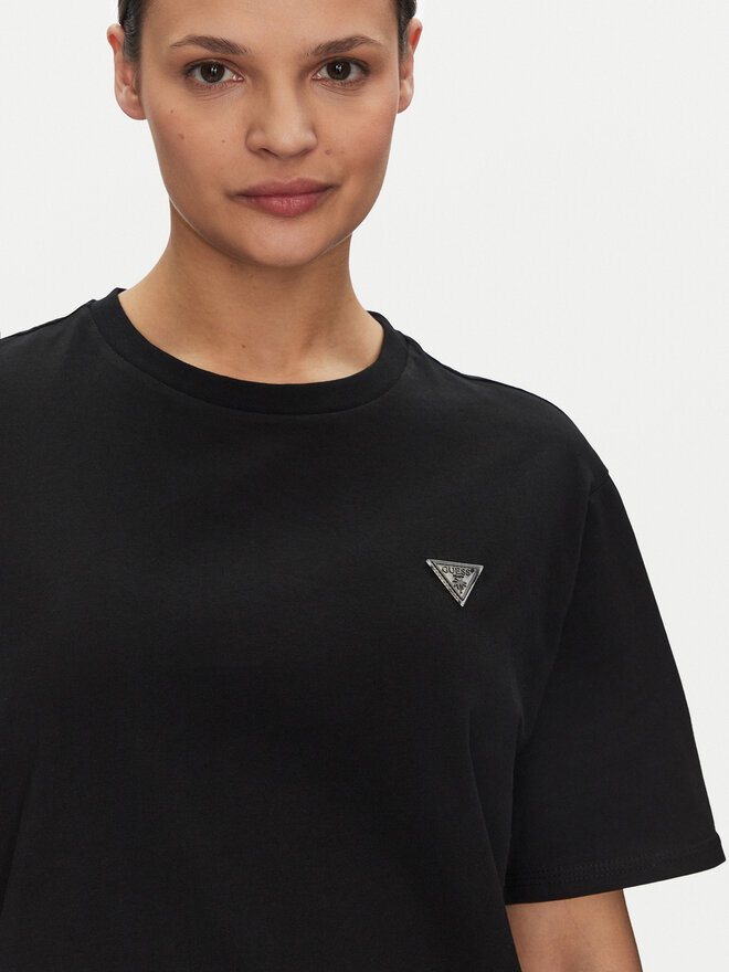 Guess Guess T-Shirt F3GI00 K8HM0 Schwarz Regular Fit