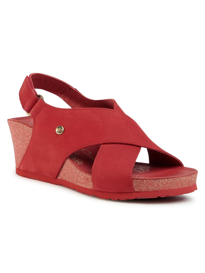 Sandalen Panama Jack Valeska Basic B4 Rot de.eschuhe.ch