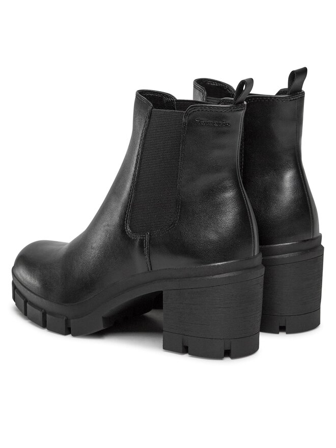 Tamaris Μποτάκια με λάστιχο Tamaris 1-25409-41 Μαύρο