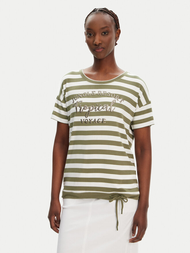 Olsen Olsen T-Shirt 11105101 Grün Regular Fit