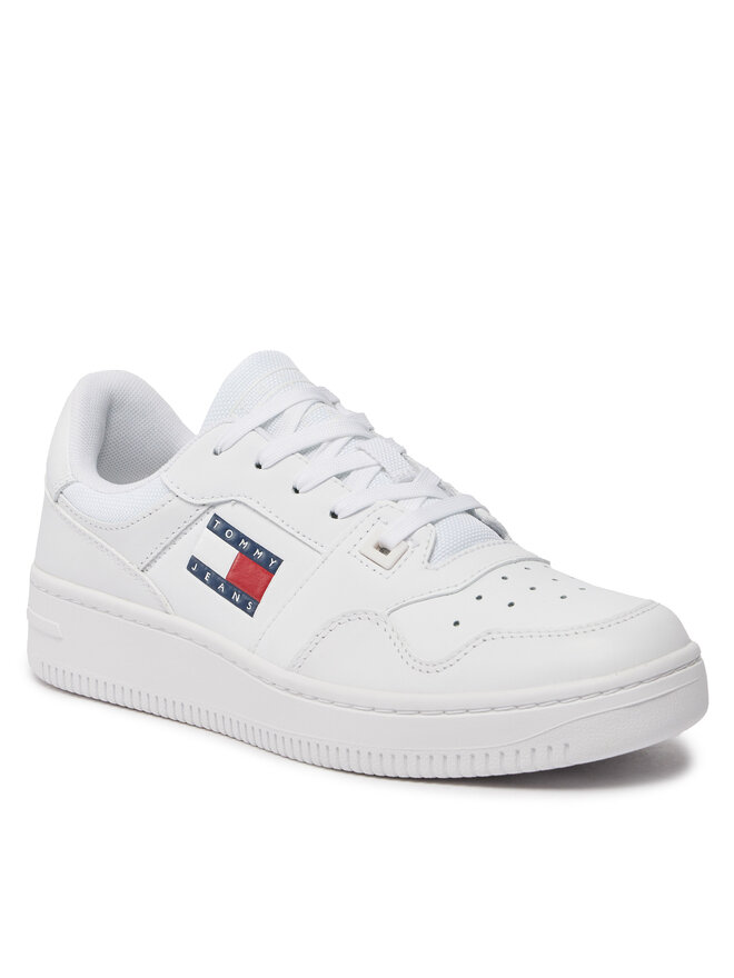 Tommy Jeans Sneakers Tommy Jeans Tjw Retro Basket Ess EN0EN02505 Alb