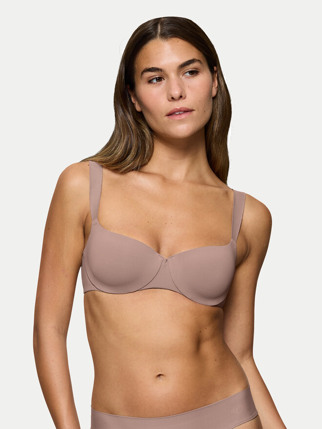 Triumph Triumph Σουτιέν Balconette Make-Up Illusion 10217849 Καφέ