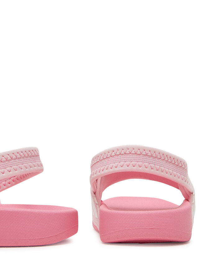 adidas Sandały adidas adilette Estrap JR5326 Różowy