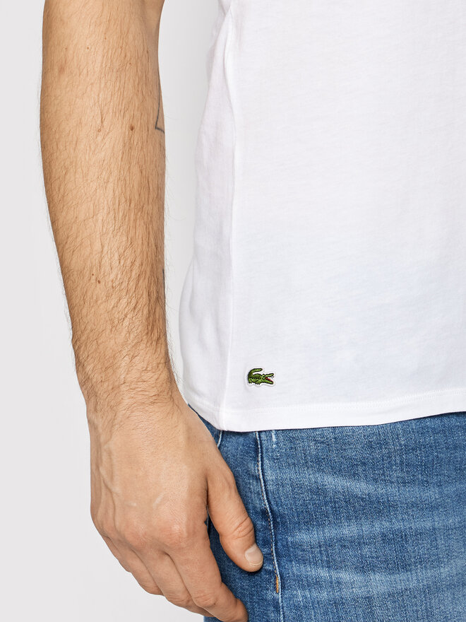 Lacoste Lacoste 3 db póló TH3321 Fehér Slim Fit
