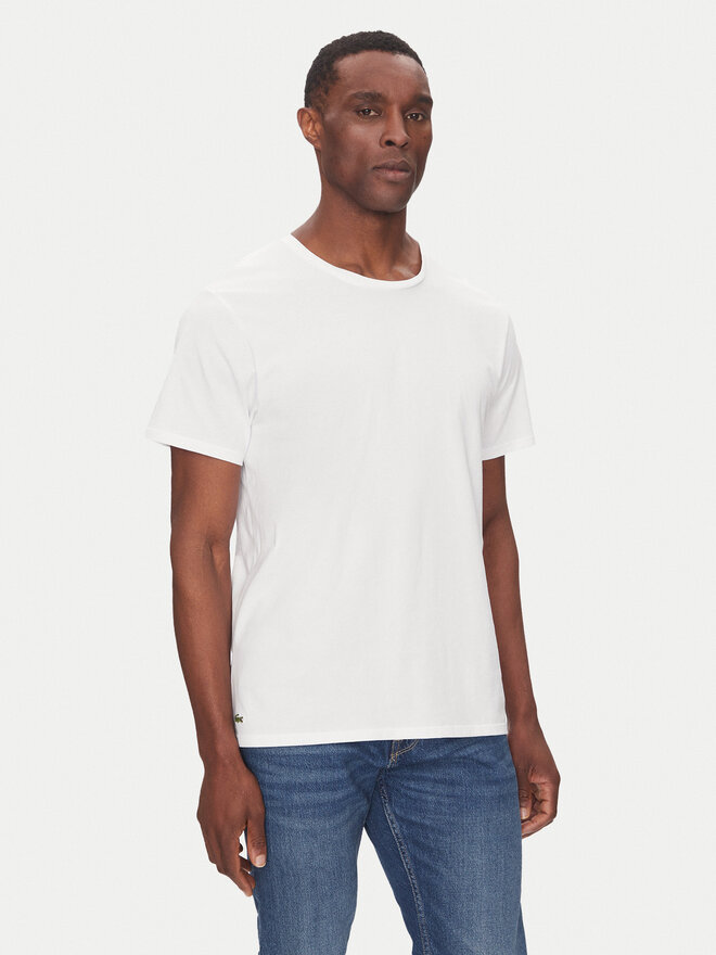 Lacoste Lacoste Set od 3 majice TH9010 Bijela Regular Fit