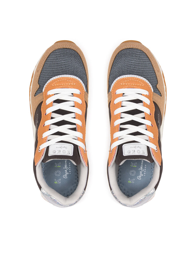 Снікерcи Pepe Jeans Koko Yto PLS31366 Коричневий | evzuttya.com.ua