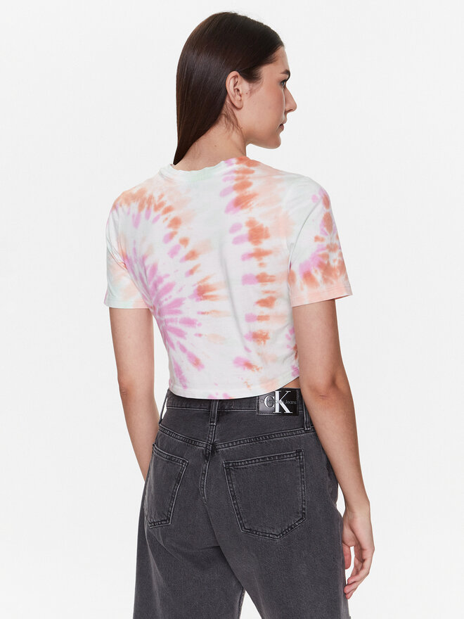 Vans Vans Marškinėliai Resort Wash VN0003PS Spalvota Cropped Fit