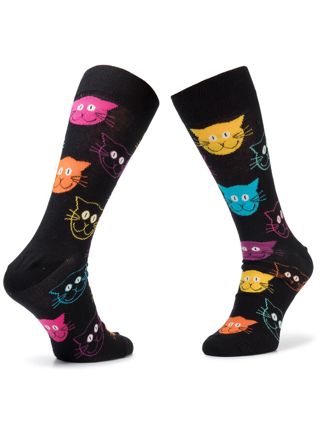 Happy Socks Дълги чорапи unisex Happy Socks MJA01-9001 Черен