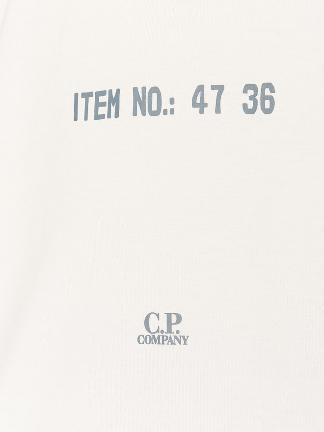 C.P. Company C.P. Company Camiseta 18CMTS107A110301W Blanco Regular Fit