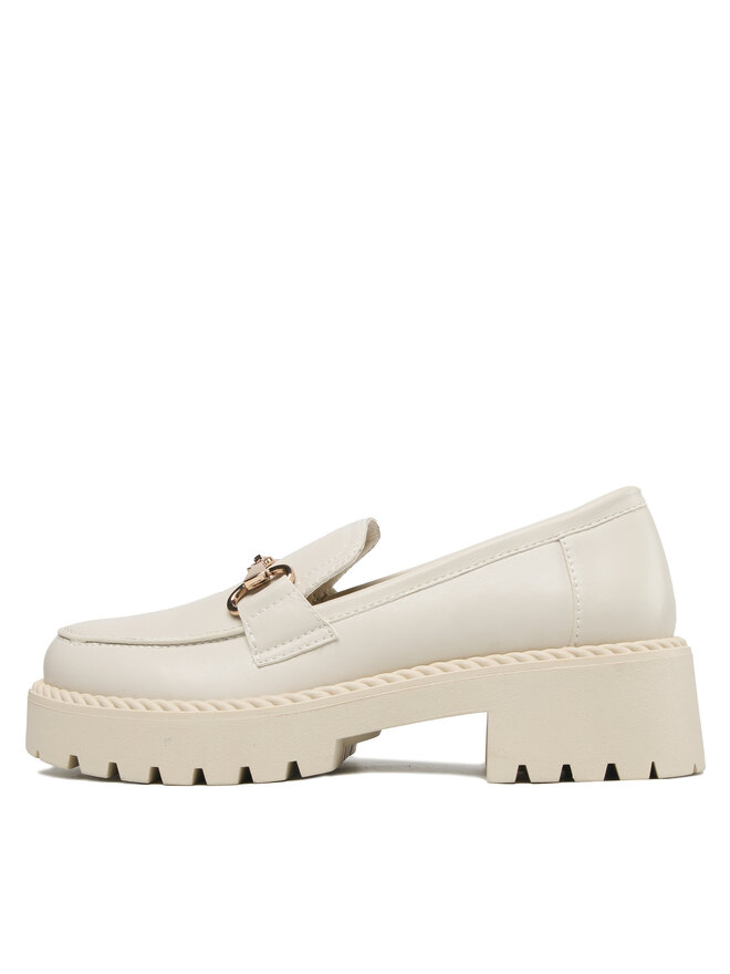 DeeZee Loafersy DeeZee H3302D-3 Beżowy
