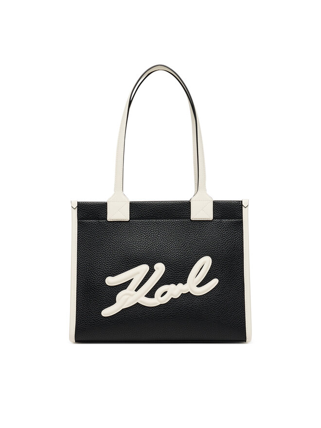 KARL LAGERFELD Táska KARL LAGERFELD A1W30042 Fekete
