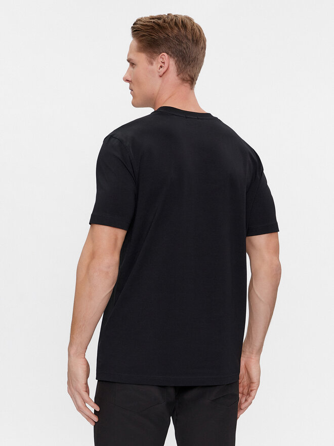 BOSS BOSS Camiseta 50506373 Negro Regular Fit