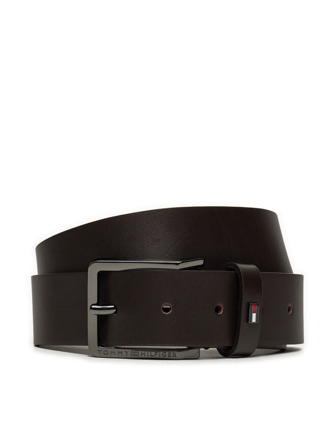 Tommy Hilfiger Ζώνη Ανδρική Tommy Hilfiger Oliver AM0AM12819 Καφέ