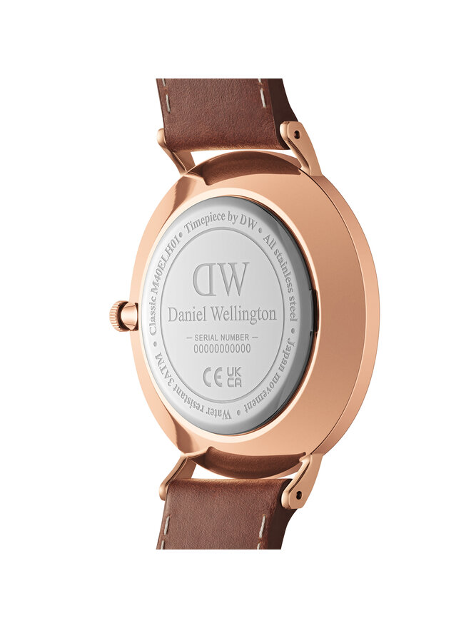 Daniel Wellington Hodinky Daniel Wellington Classic Multi-Eye St Maves Amber DW00100707 Hnědá