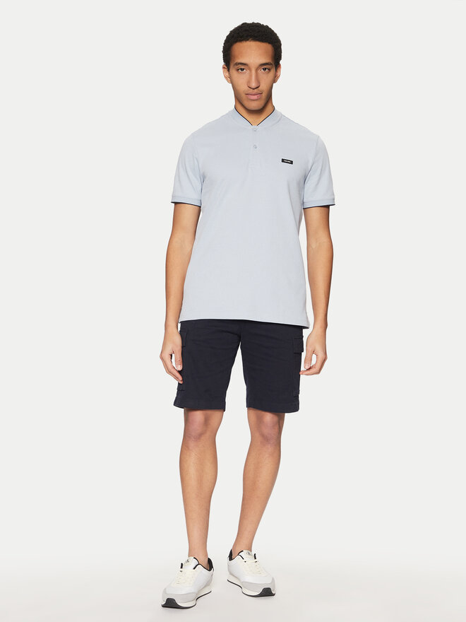 Calvin Klein Calvin Klein Pólóing K10K114139 Kék Regular Fit
