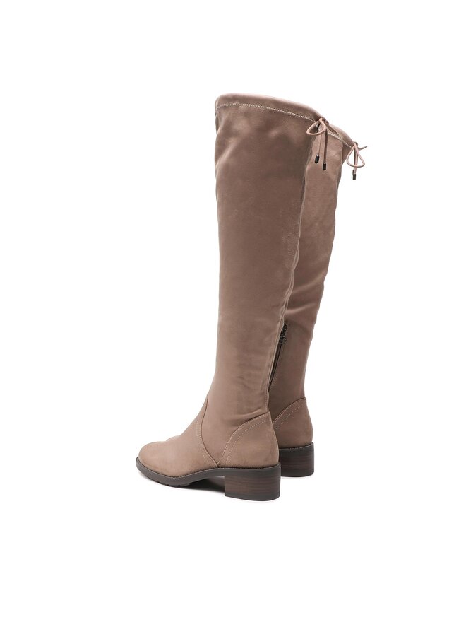 Tamaris Stivali sopra il ginocchio Tamaris 1-25507-29 Beige