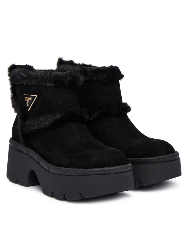 Guess Μποτάκια Guess FLFBRD ESU10 Μαύρο