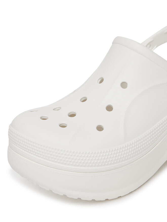 Crocs Παντόφλες Crocs BELLA CLOG 210062-100 Λευκό